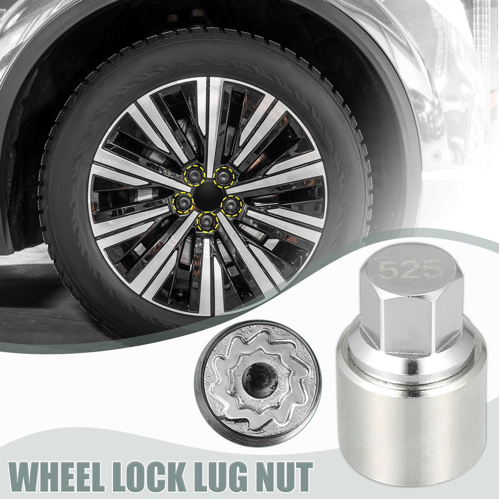 Wheel Lock Lug Nut Removal Key for Volkswagen Scirocco (2008–2017)