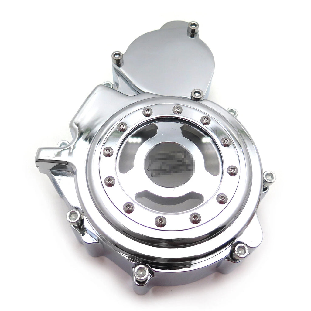 Chrome Left Engine Stator Cover for Suzuki GSXR 600/750 (2006–2024)