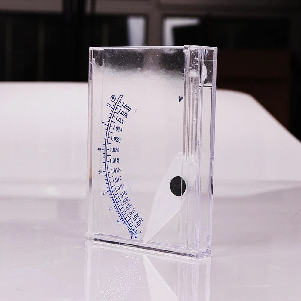 Transparent Salinometer for Accurate Saltwater Measurement