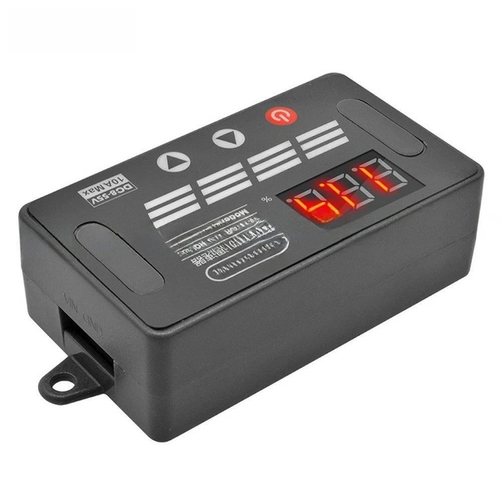 PWM DC Motor Speed Controller 10A with Digital Display for Industrial Use