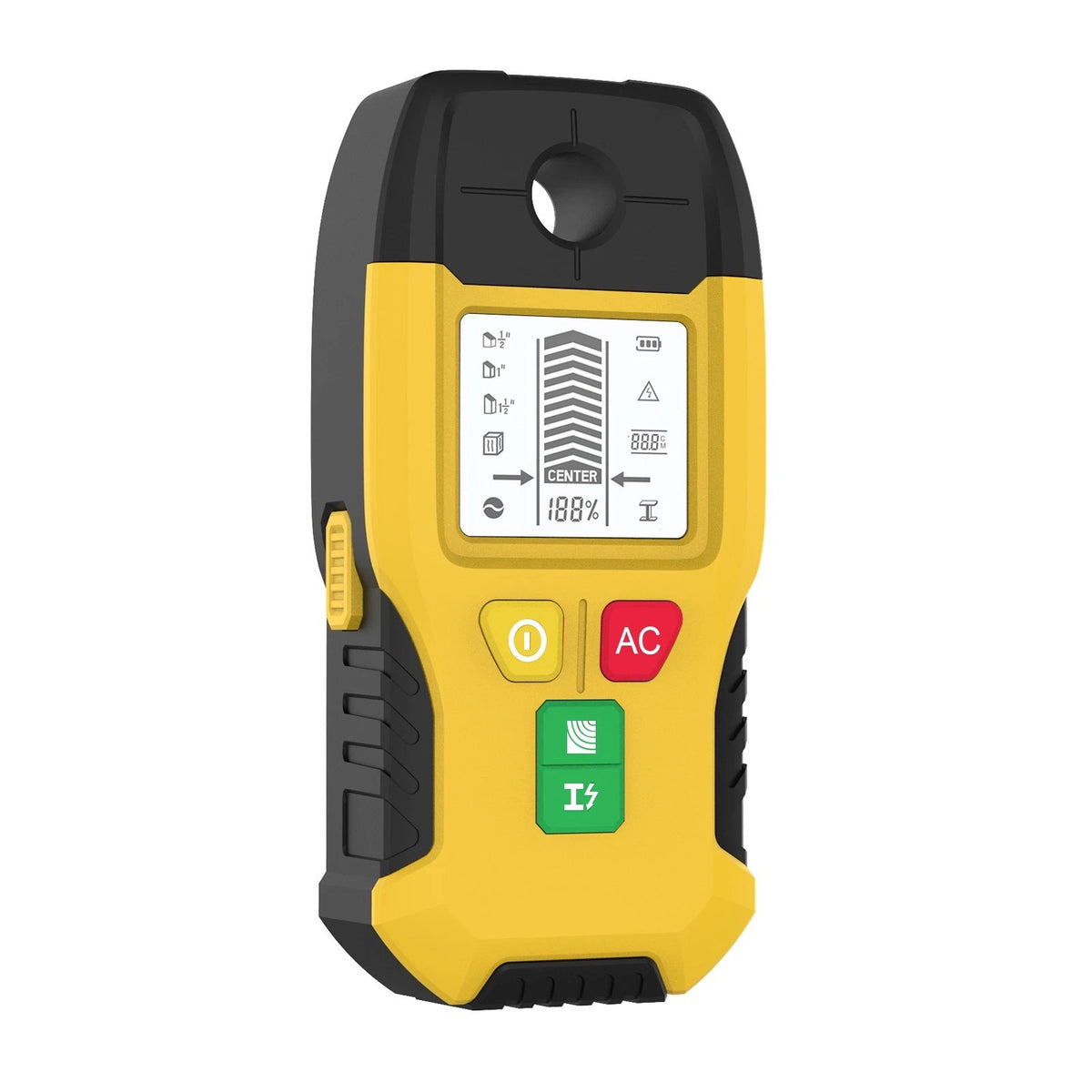 Multi Purpose Wall Detector HW 100 for Studs, Metal Pipes, AC Wires