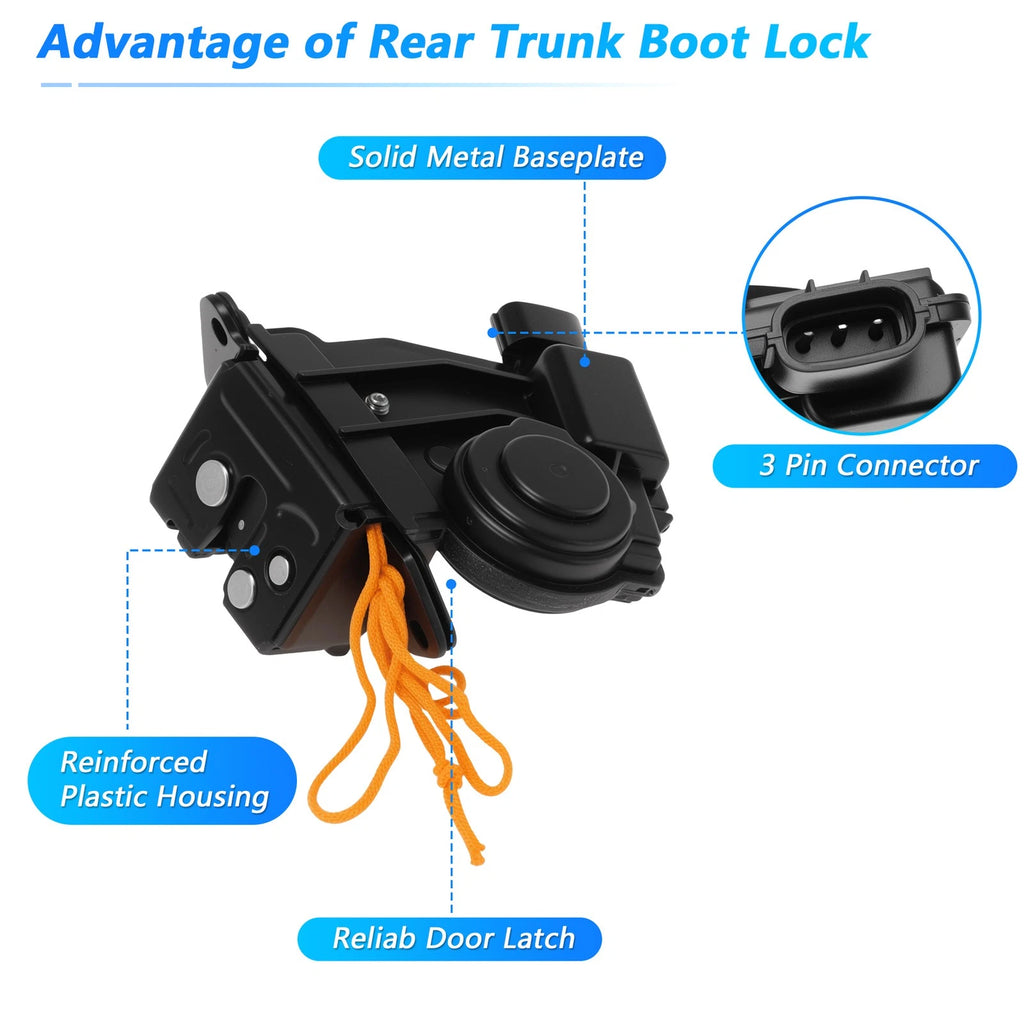 Rear Trunk Latch Lock Actuator for Scion xB (2012–2015) 6935028151