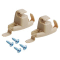 2X Sun Visor Clips Holder Bracket for BMW 3 5 7 Series E46 E38 E39 E53