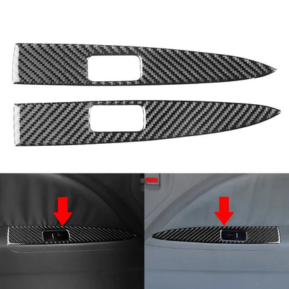 Carbon Fiber Rear Window Control Trim for Honda Odyssey (2005–2010)