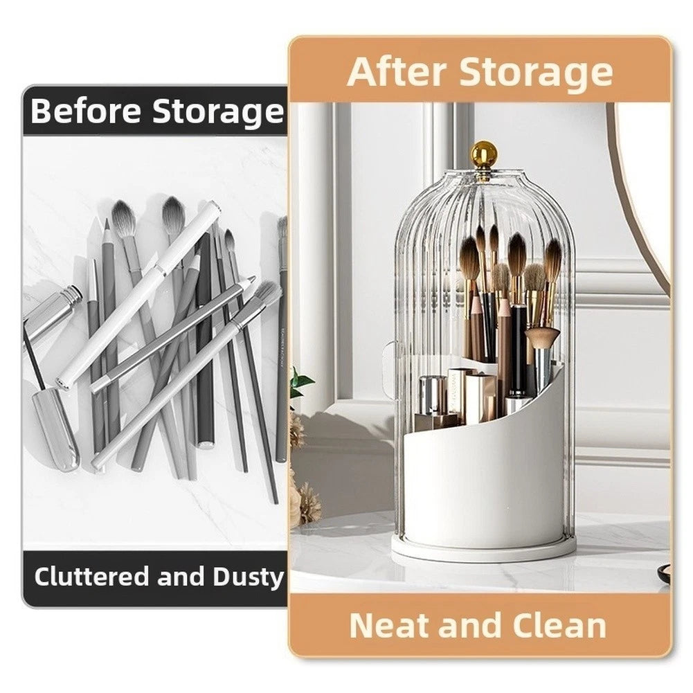 Dust-Resistant Rotating Toothbrush Holder for Bathroom (2010–2023)