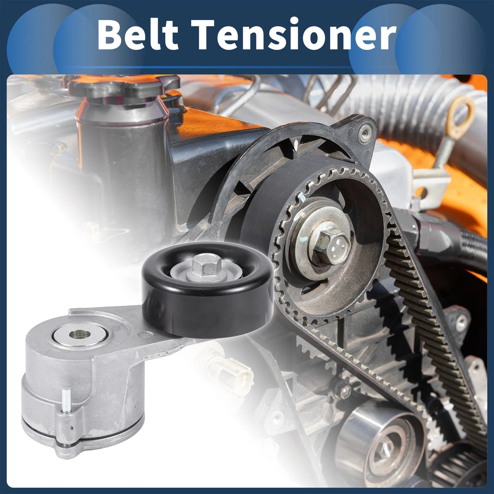 Belt Tensioner for Chevrolet Colorado (2009–2016) Metal 1 Pc Replacement