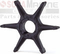 Water Pump Impeller w/ Key for Yamaha Marine (West Sierra 18-3067, Mallory 9-45600)