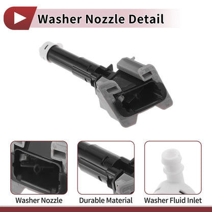 Front Driver Side Headlight Washer Nozzle for Mitsubishi ASX (2010–2020) No. 8265A643