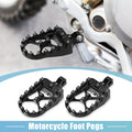 Wide Foot Peg Pair 360 Degree Rotating for Motorcycle Universal (Any Year)