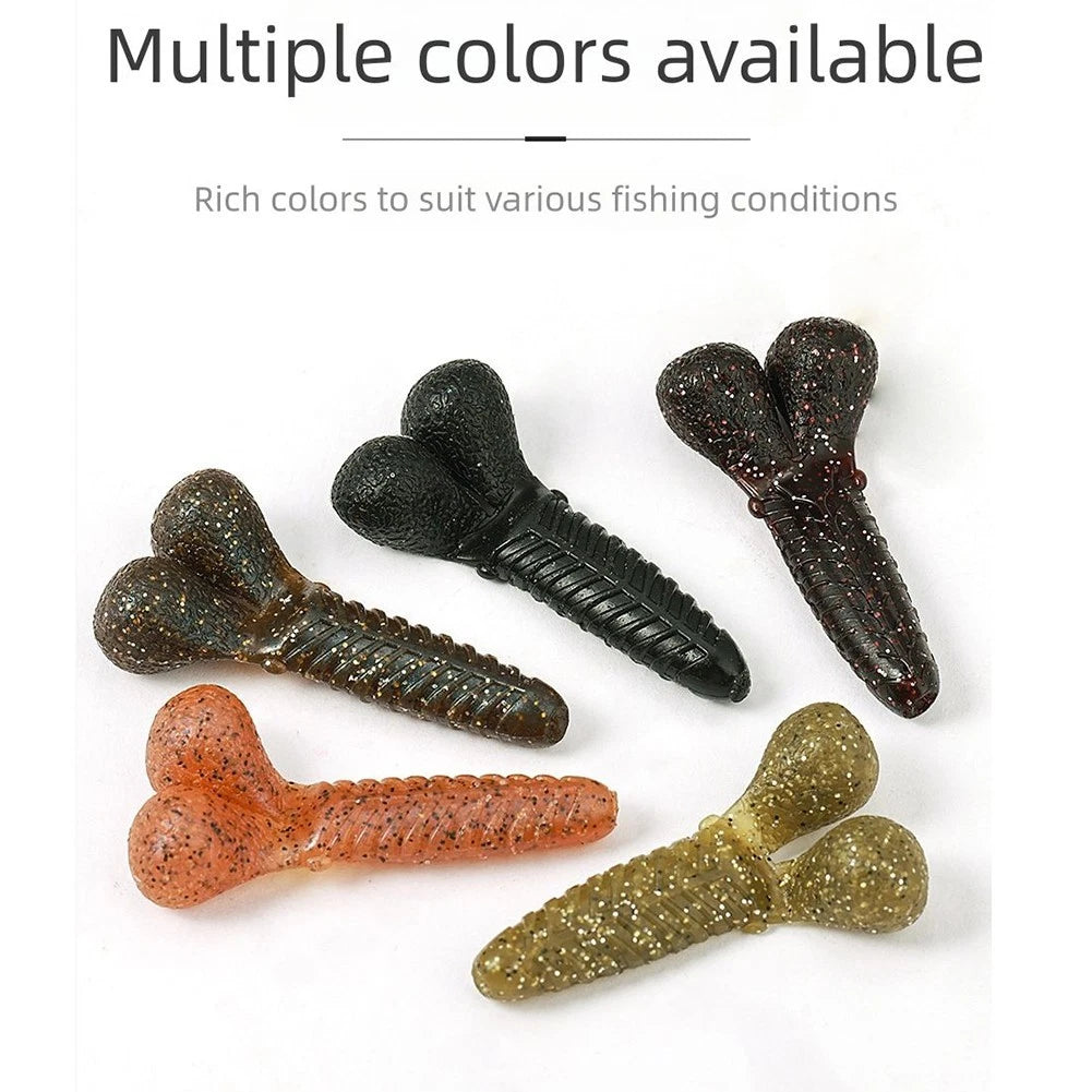 7pc Soft Bait Set for Bass Fishing (5cm, 6g)