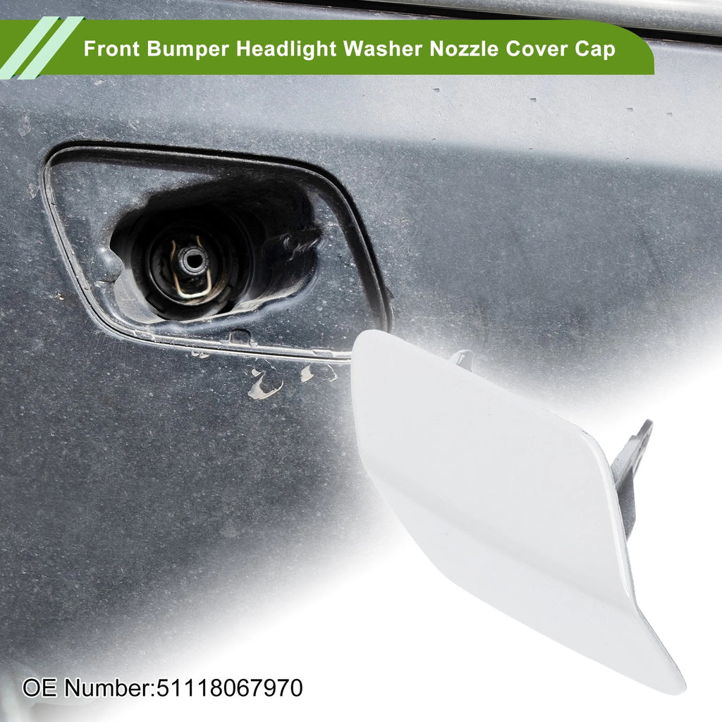 Front Right Washer Nozzle Cover Cap Replacement for BMW 320i (2013–2018)