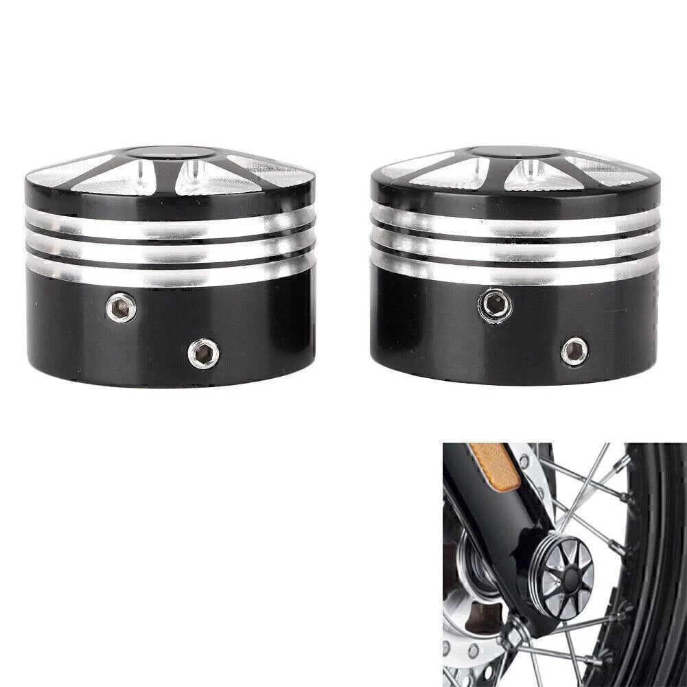 Front Axle Nut Cover Bolt Kit for Harley Dyna Touring Trike (2008–Present)