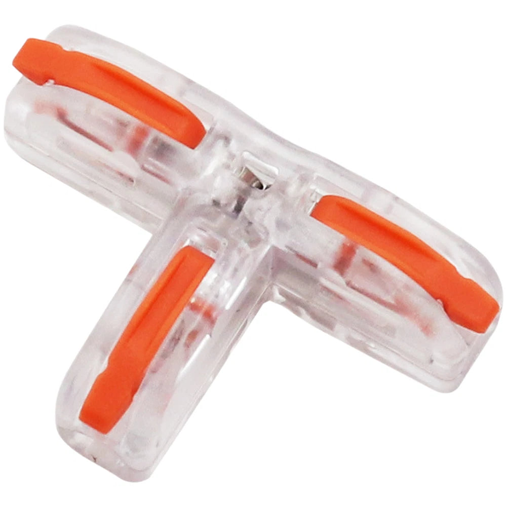 T Type Automatic Clamp Terminal Block for Secure Fast Wire Connections