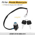 Ignition Key Switch for Honda VT750C Ace (1998–2003)