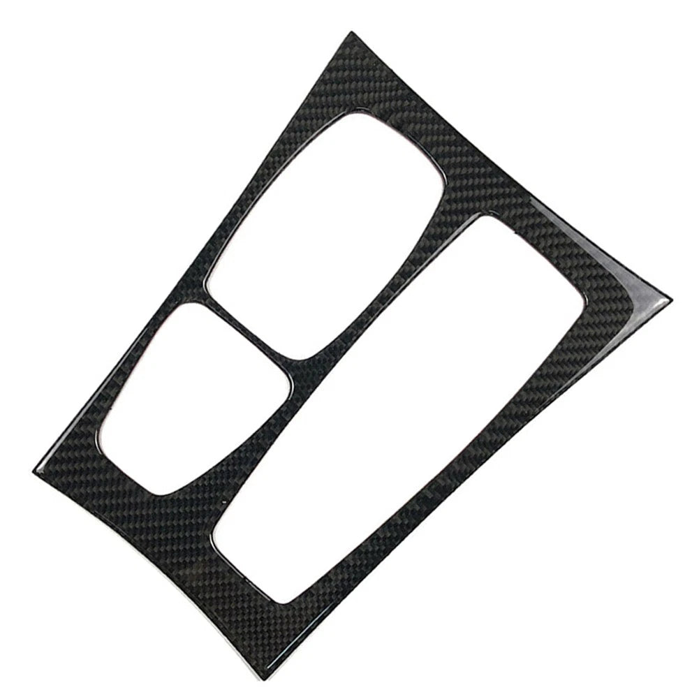 Carbon Fiber Gear Shift Box Panel Trim for BMW E70 X5 E71 X6 (2008–2013) RHD