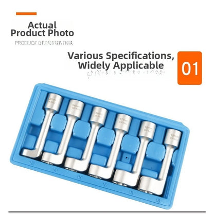 Fuel Injector Socket for 1/2-inch Drive (Right-angle Sleeve Design)