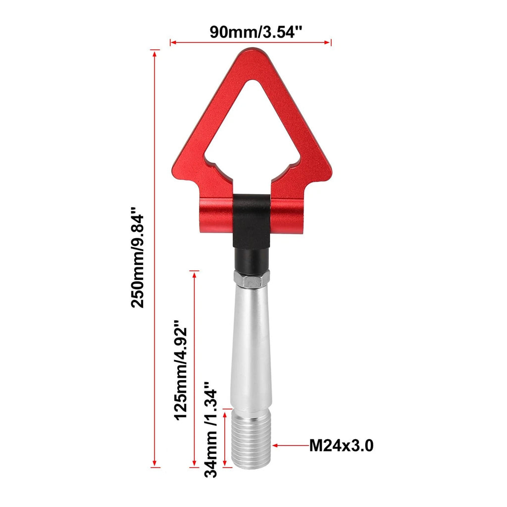 Tow Hook Screw On Triangle Ring for Mitsubishi Lancer EVO X (2008–2015)