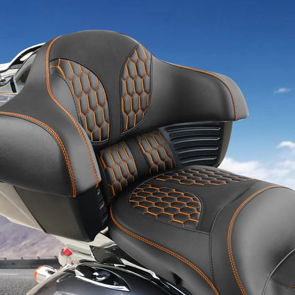 Rear Trunk Passenger Backrest Pad for Indian Springfield Chieftain (2014–2023)