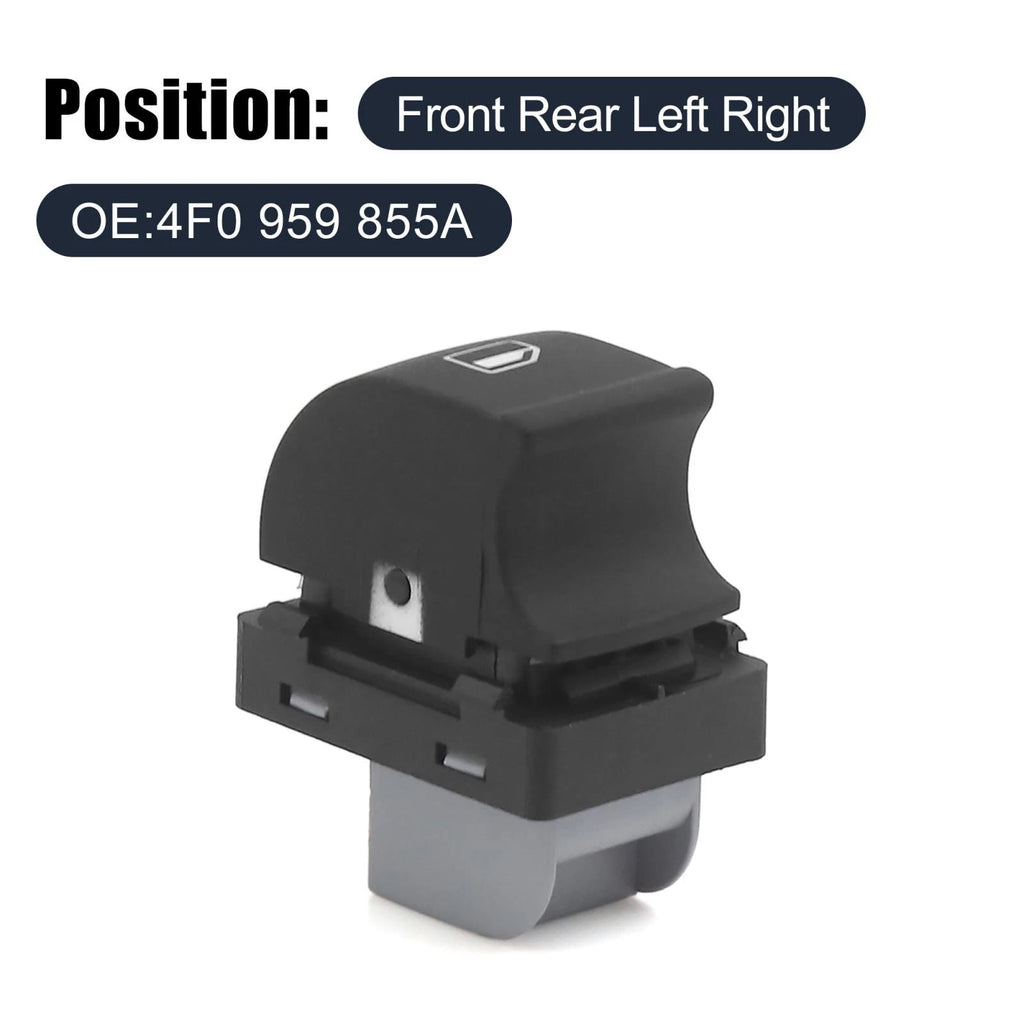 Passenger Side Power Window Switch OEM Replacement for Audi A6 S6 2005–2011