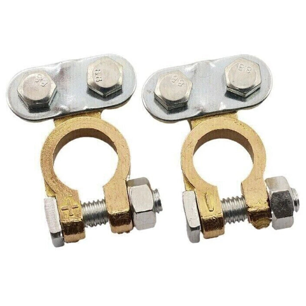 Battery Terminals Connectors for 12V Vehicles (21mm Head Width)