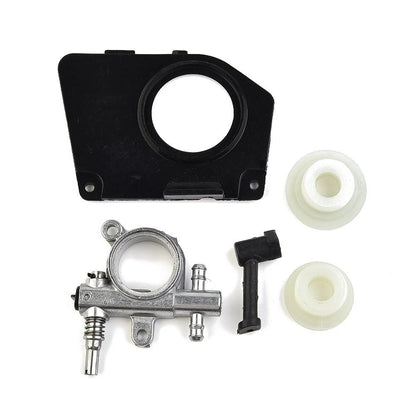 Oil Pump Cover Gear Worm & Injector Nozzle for 25CC 2500 Chainsaw