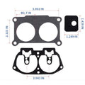 2X Outboard Carburetor Kit for Yamaha (1986–1995) Repl 6E5-W0093-06-00