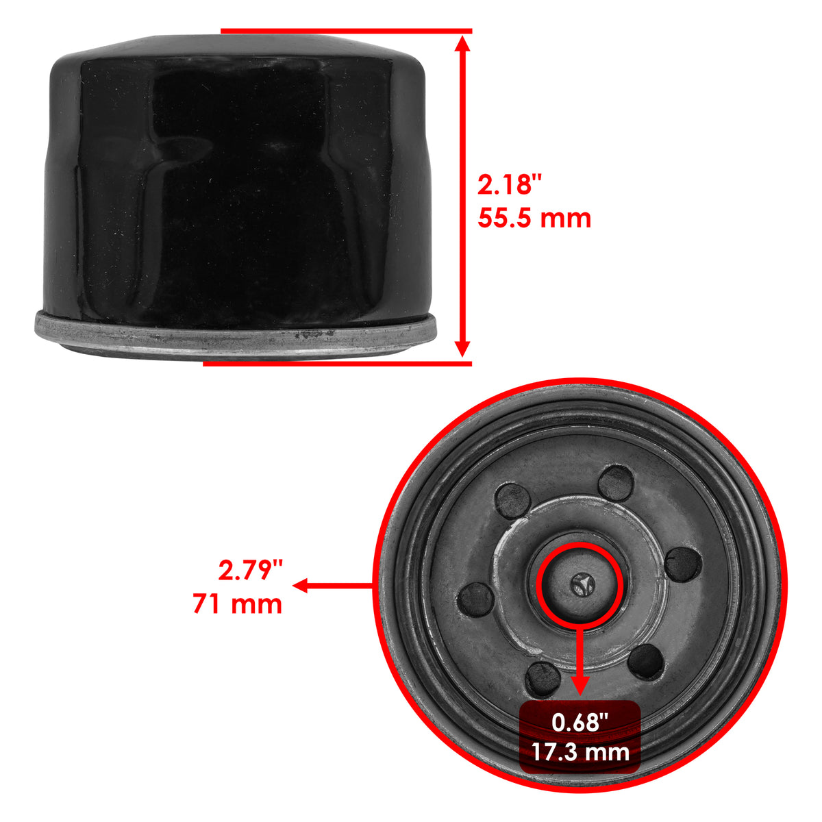 Oil Filter Replacement for Cub Cadet MTD (2011–2015)