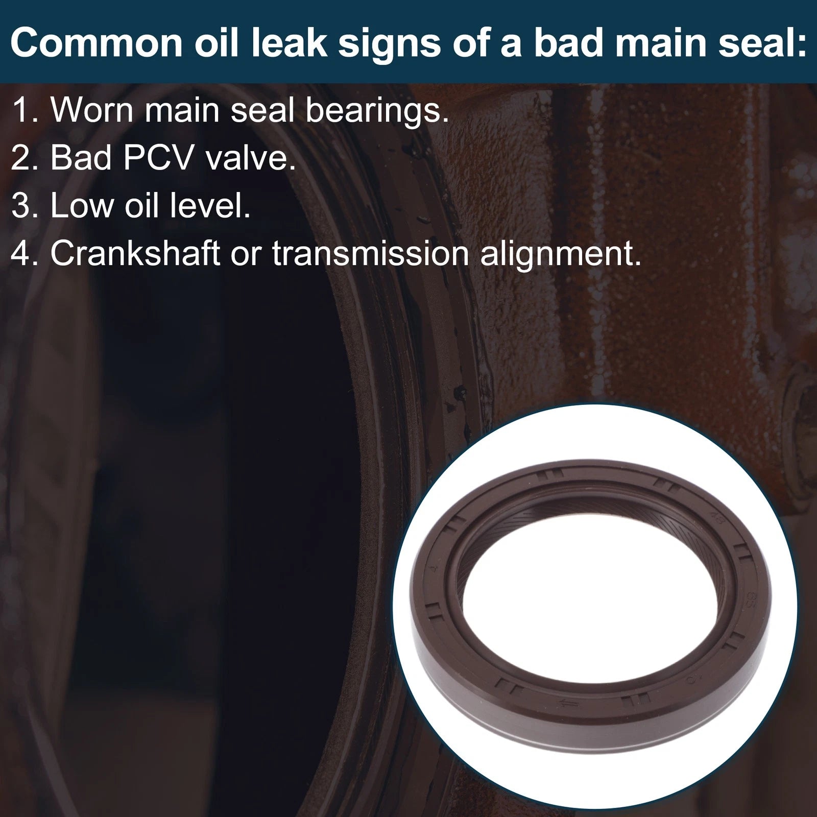 Front Crankshaft Oil Seal Replacement for BMW 5 Series (1995–2005)