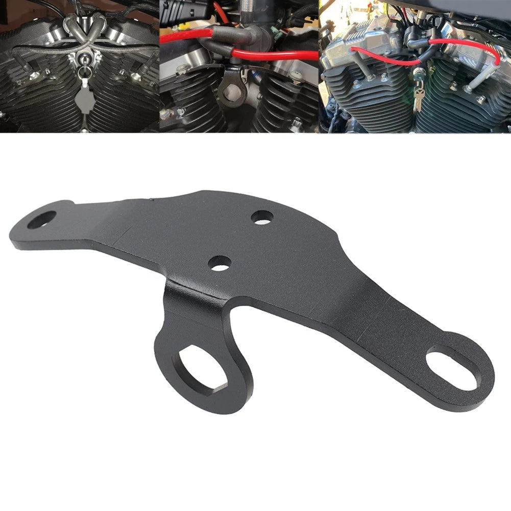 Ignition Key Relocation Bracket Mount Kit for Harley Sportster XL883/1200 (2004–2023)