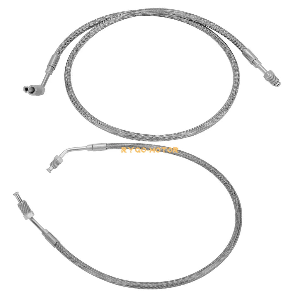 Set of 2 Brake Hose Lines 1910484 1910485 for Polaris Ranger TM 650 425