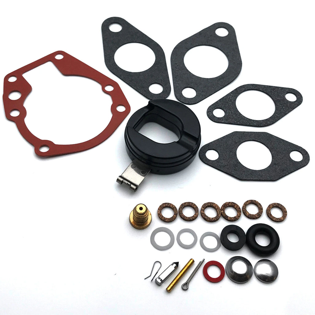 Carburetor Kit with Float for Johnson Evinrude 5-18 HP Engine