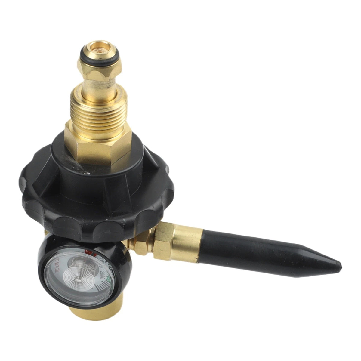 CGA580 Valve Helium Regulator for (1-10 Bar, 20 M³h Flow Rate)