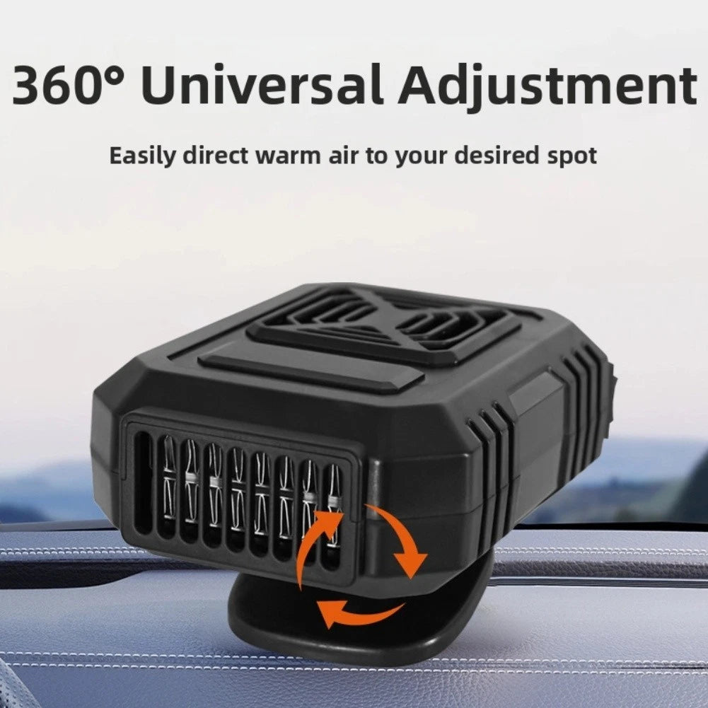 150W Portable Electronic Car Heater for Windshield Defrost