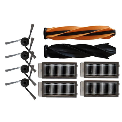 Set of 4 Side Brushes and Filters for Robot Vacuum