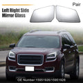Heated Mirror Glass Left Right Side for Chevy Traverse and GMC Acadia (2013–2017)
