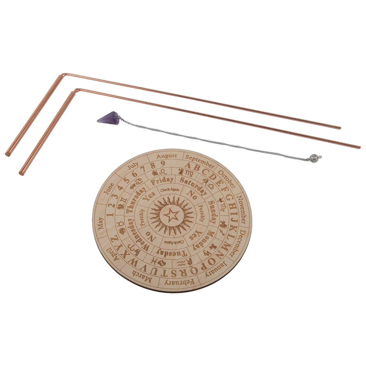 2X Dowsing Rod Kit for Universal Use (Includes Instructional Guidebook)