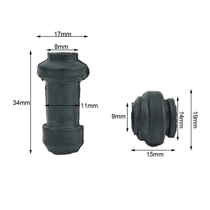 Disc Brake Caliper Rubber Shock Absorbing Lower Pump Bracket for Motorcycle