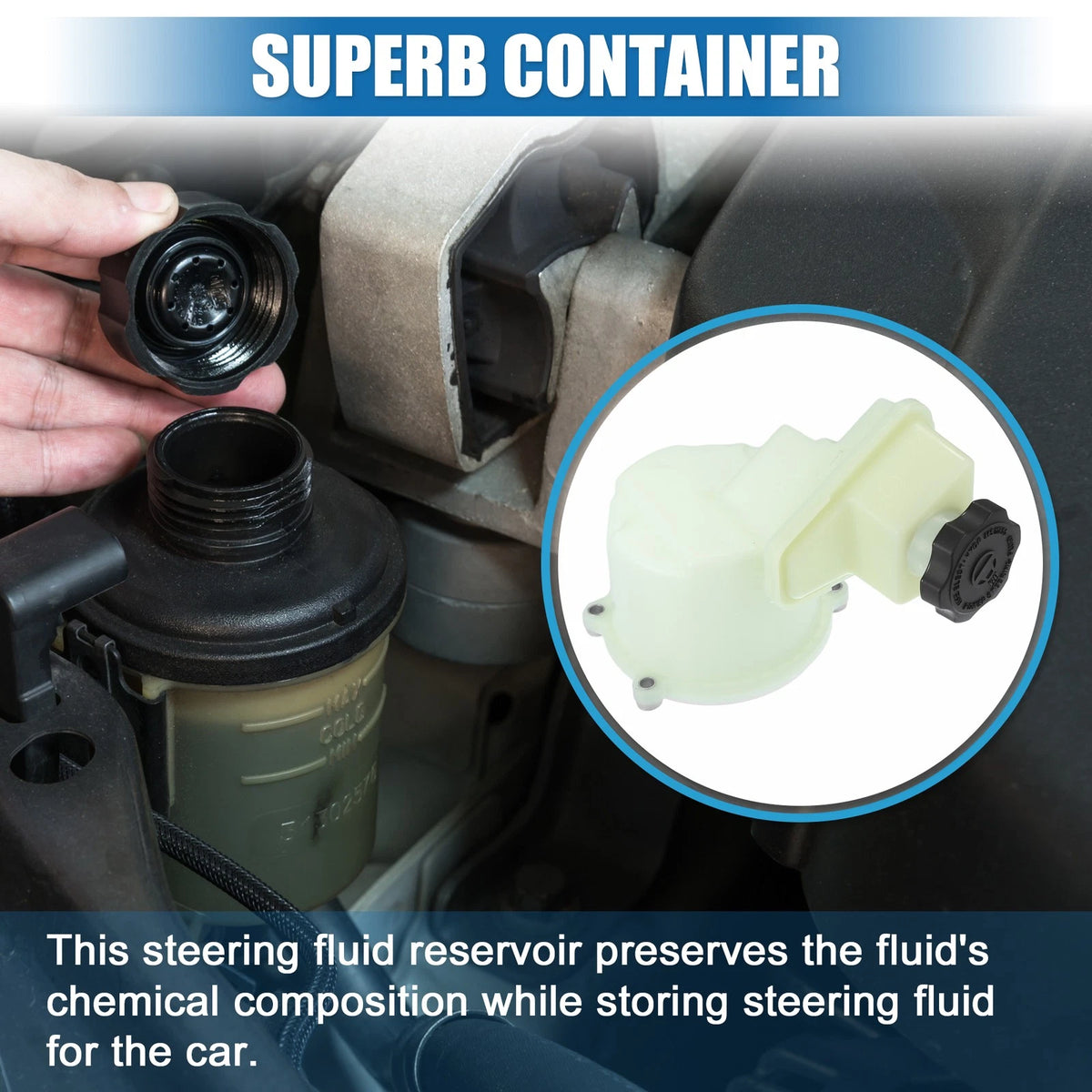 Power Steering Reservoir Replacement for Dodge Challenger (2011–2014)