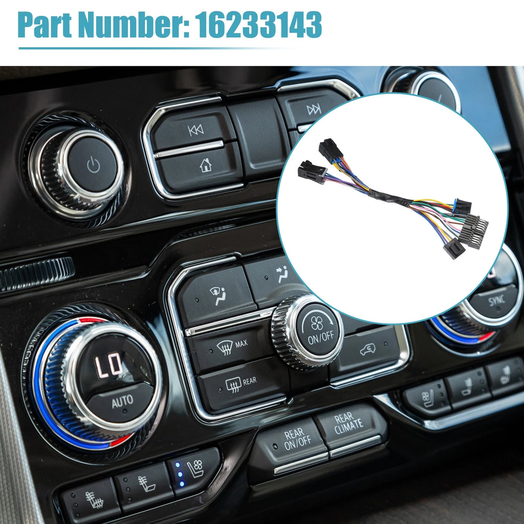 Temperature Control Adapter Wire Harness Replacement for Chevy Silverado (2011–2018)