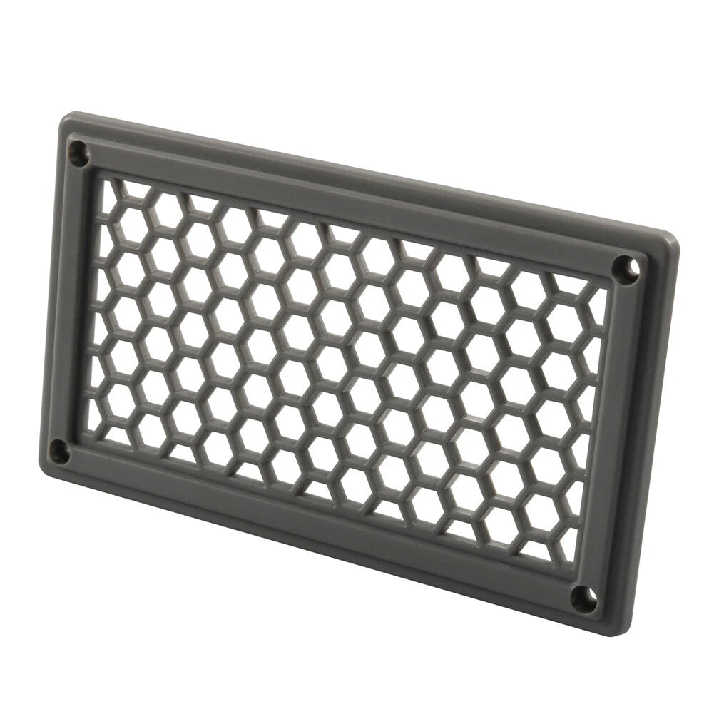 Air Inlet Panel Vent for RV Bus (Gray Hexagonal Pattern)