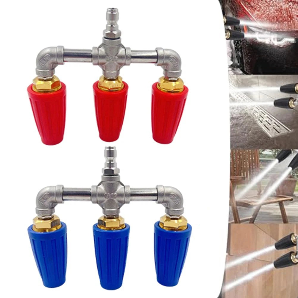 360 Rotation Turbo Nozzle for Various Cleaning Projects