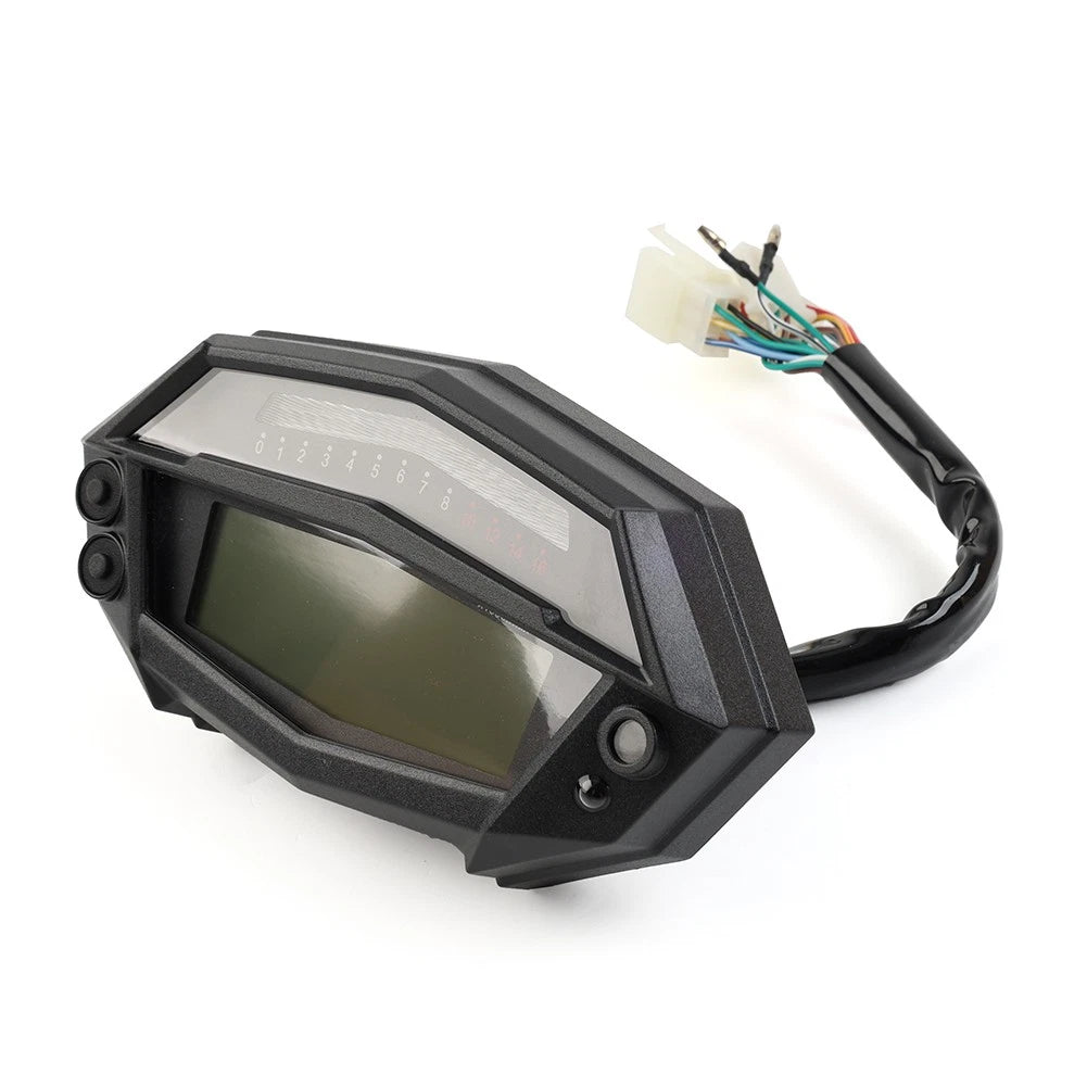 Digital Tachometer Speedometer Gear Indicator Odometer for Kawasaki