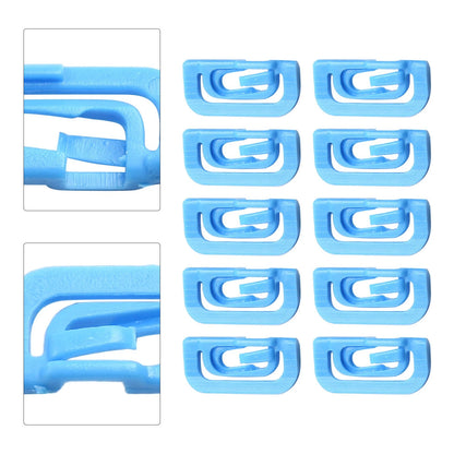 10x Windshield Molding Retainer Clips for Mitsubishi Lancer Montero (MB880455)