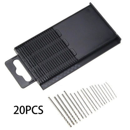 20-Piece Drill Bit Set for Woodworking