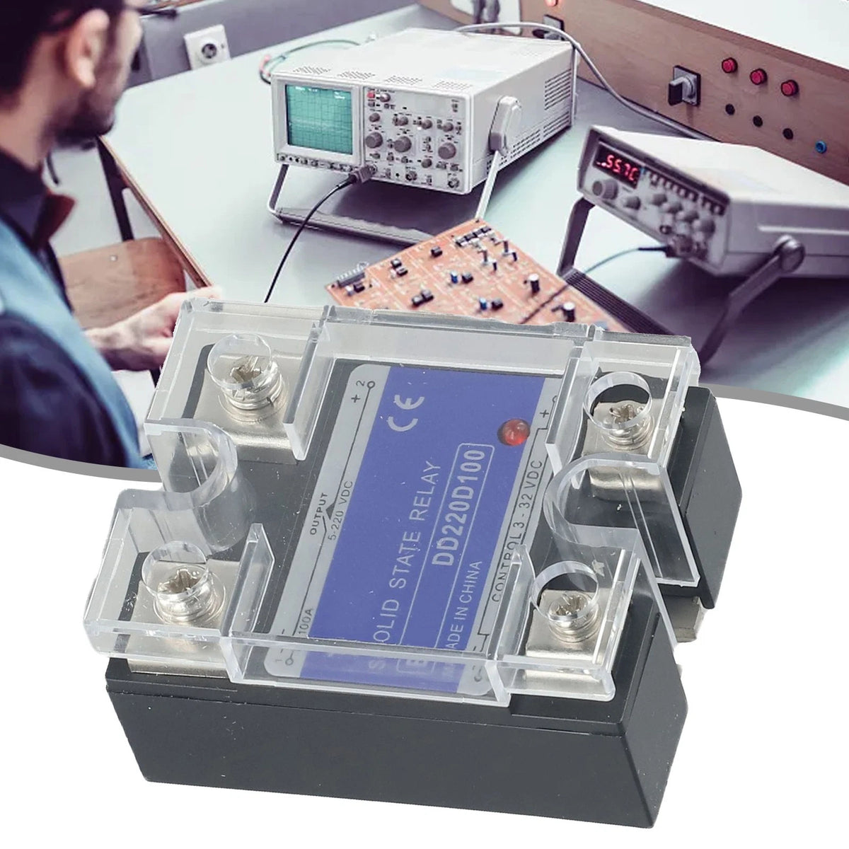 DC Solid State Relay for Stable Load Voltage Control