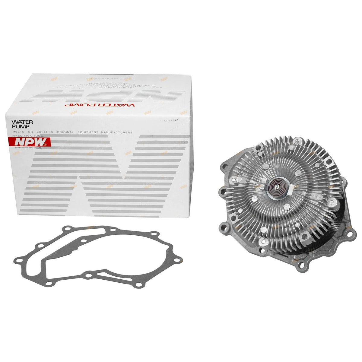 Water Pump + Fan Clutch for Navara D22 ZD30 3.0L Diesel (2001–2008)