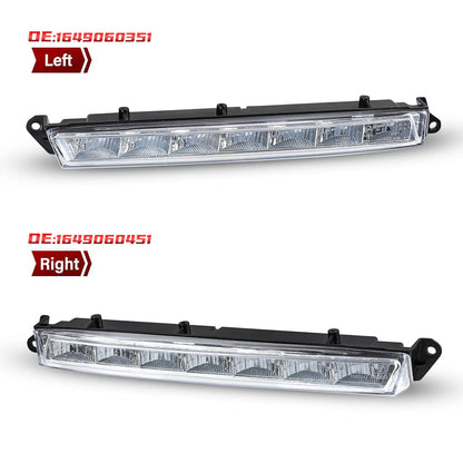 LED Fog Lights DRL Assemblies for Mercedes-Benz GL-Class GL320 (2007–2012)