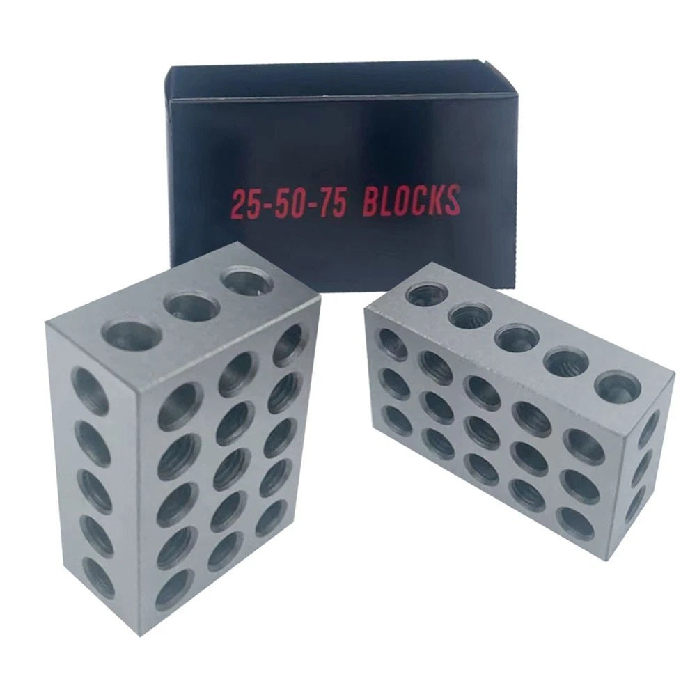 Steel Blocks Set 25mm 50mm 75mm for Metalwork