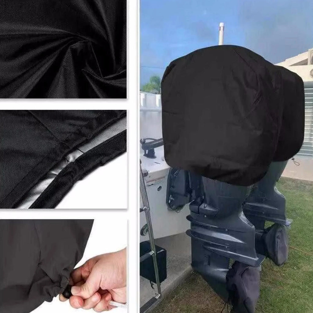 Outboard Motor Engine Storage Cover for 60-100HP (Waterproof Canvas)
