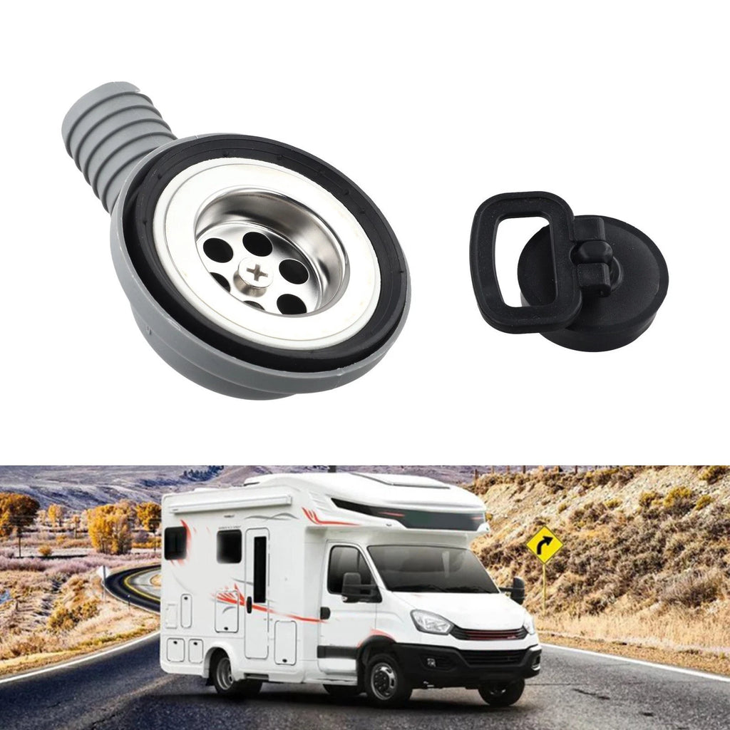 Boat Deck Floor Drain for RV (Quick Installation)